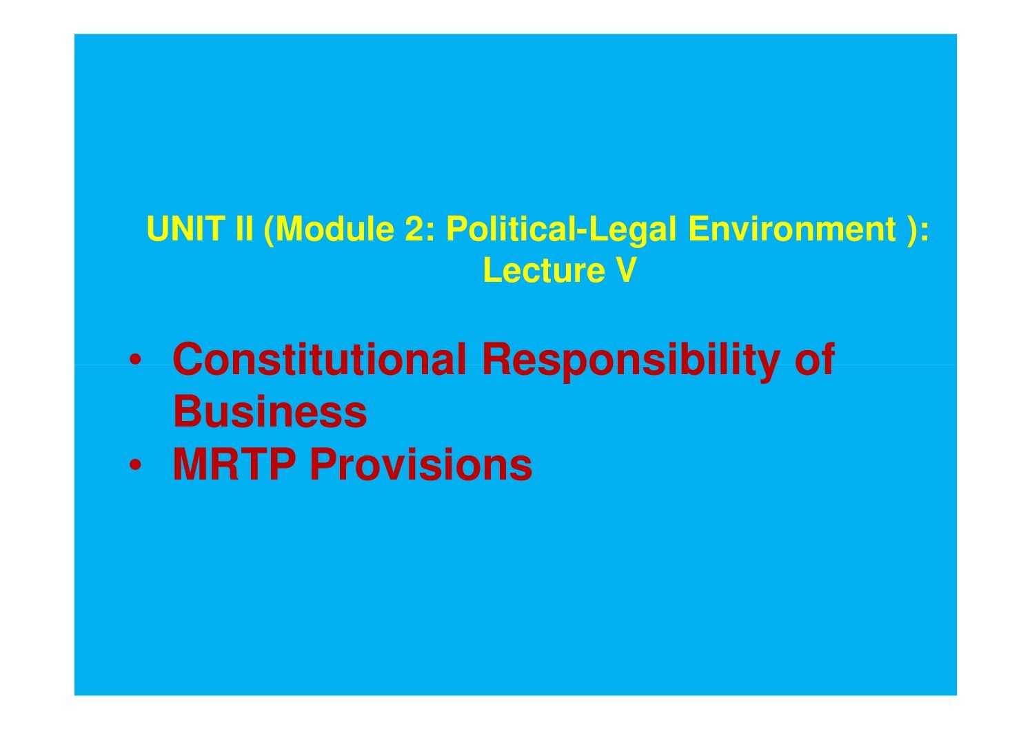 Competition Act 2002: Modern Competition Law Framework