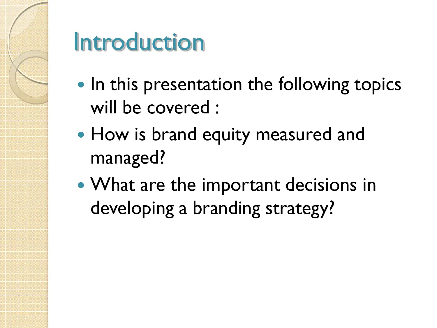 Brand Equity Measurement and Strategic Brand Management