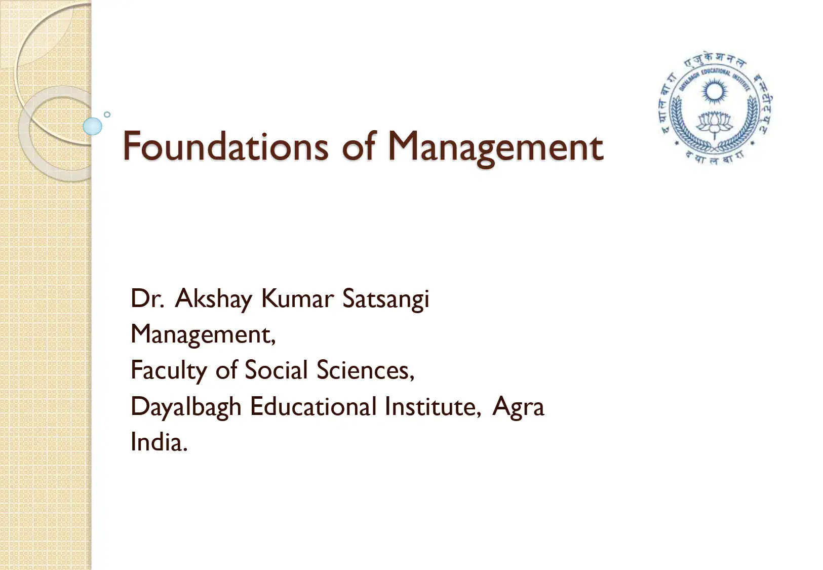 Management Skills, Functions and Theories