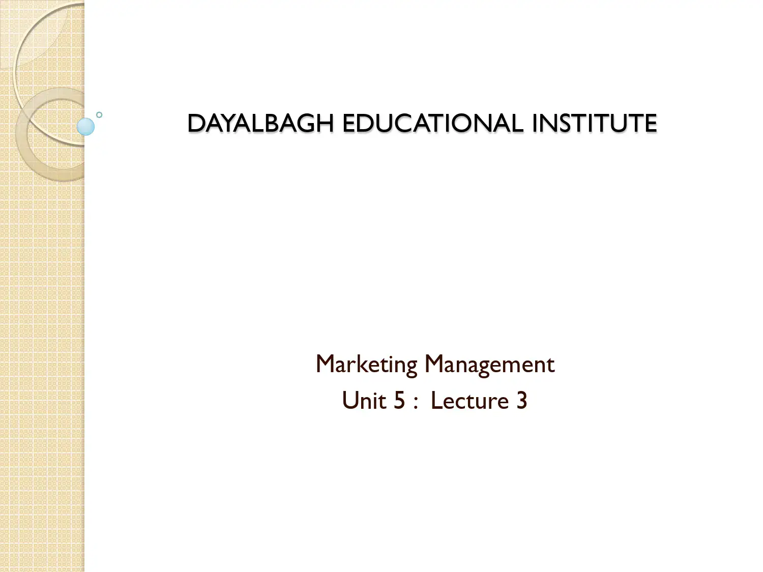 Socially Responsible Marketing and Ethics