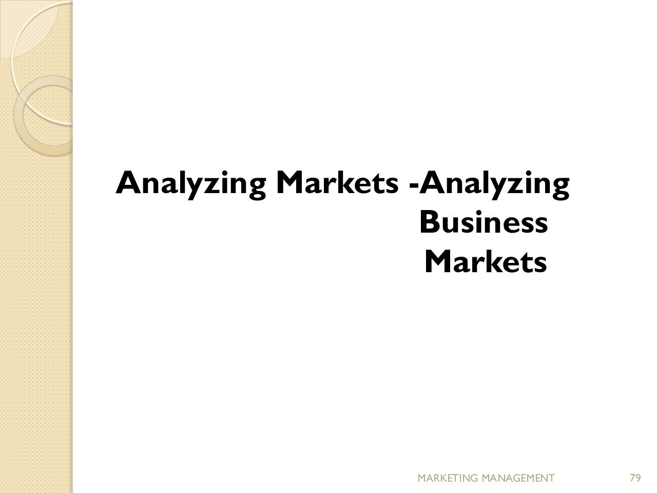 Organizational Buying Behavior