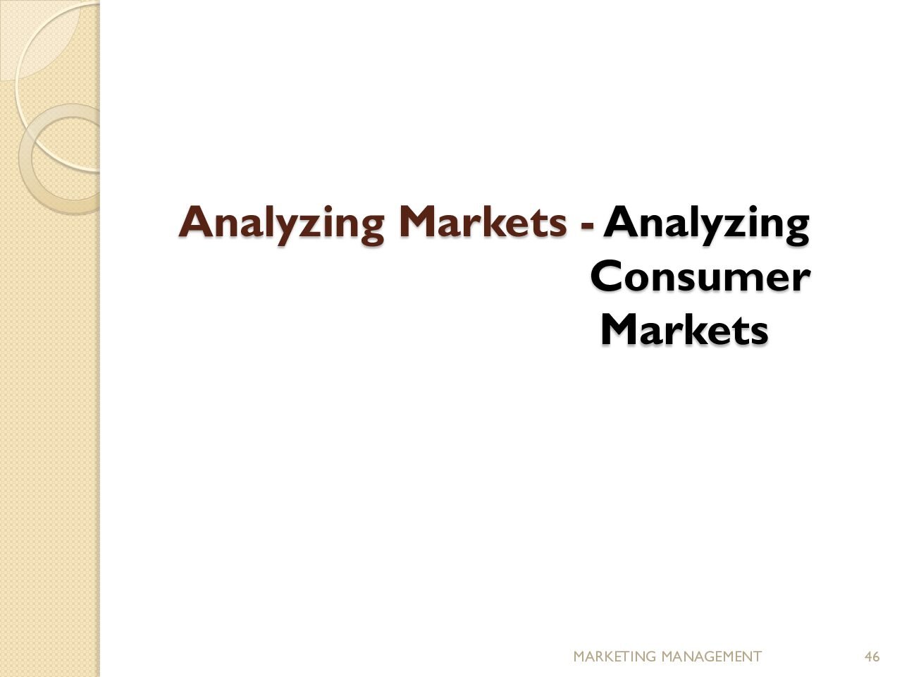 Consumer Buying Behavior