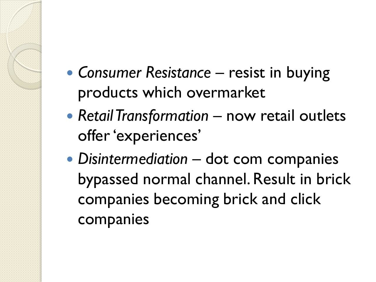 Marketing Philosophies