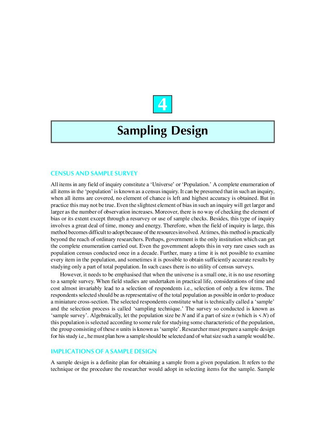 Data Collection Methods and Sampling