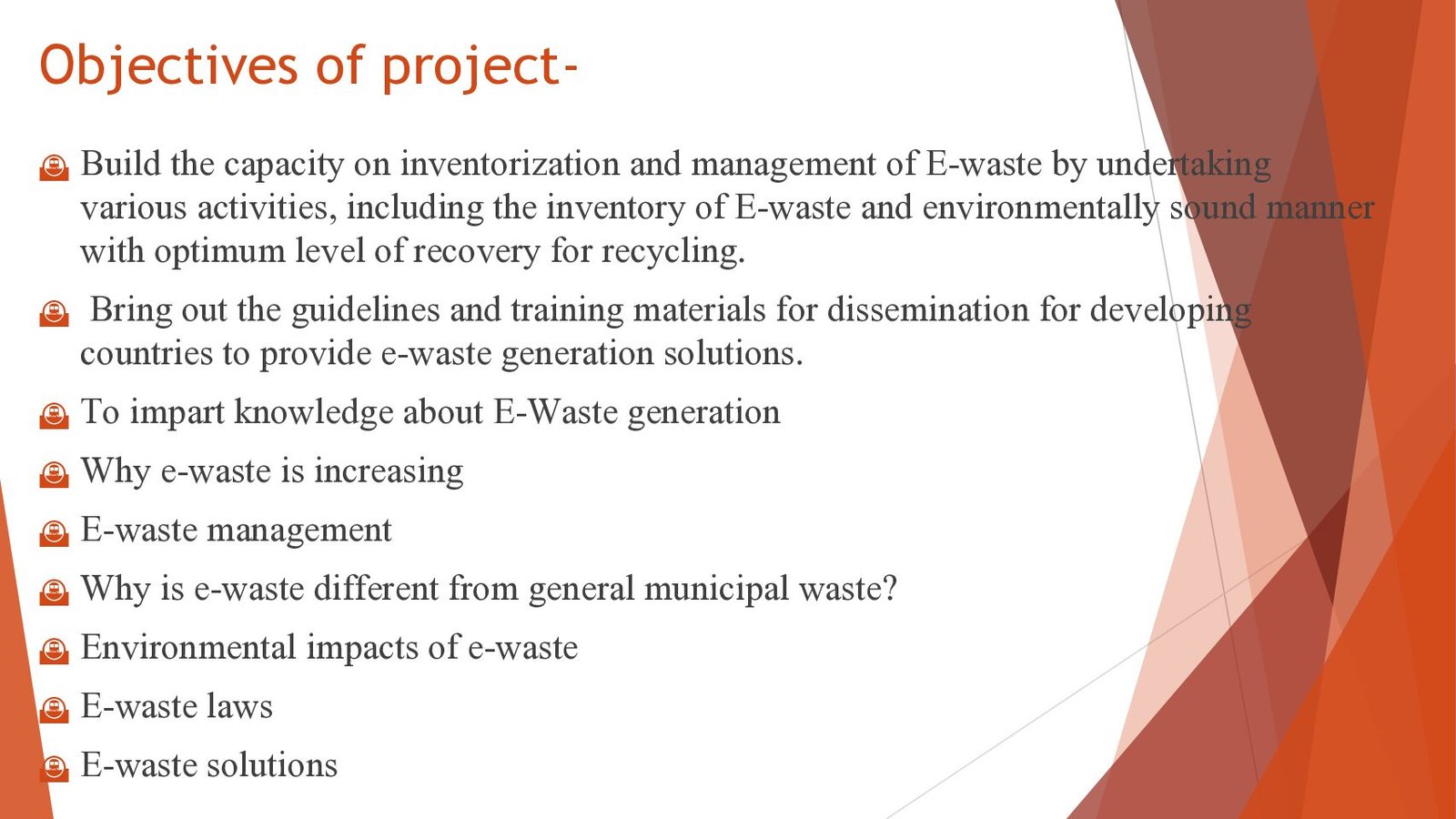 E-Waste Management in India