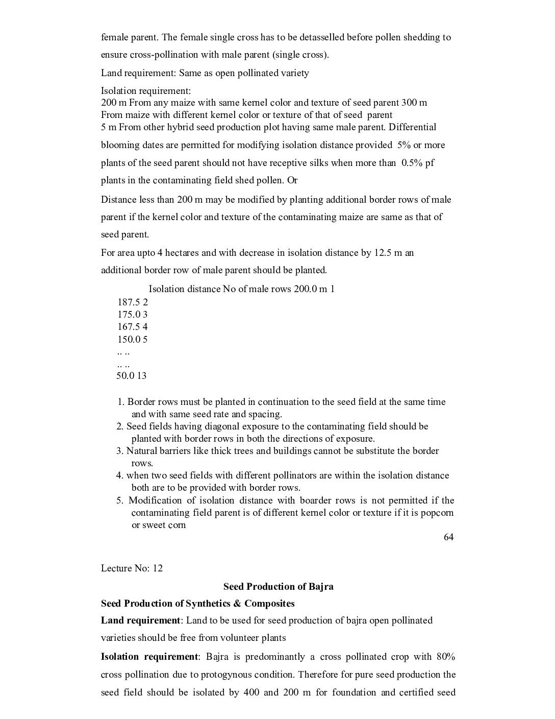 Foundation and Certified Seed Production in Onion, Bottle Gourd, and Ridge Gourd