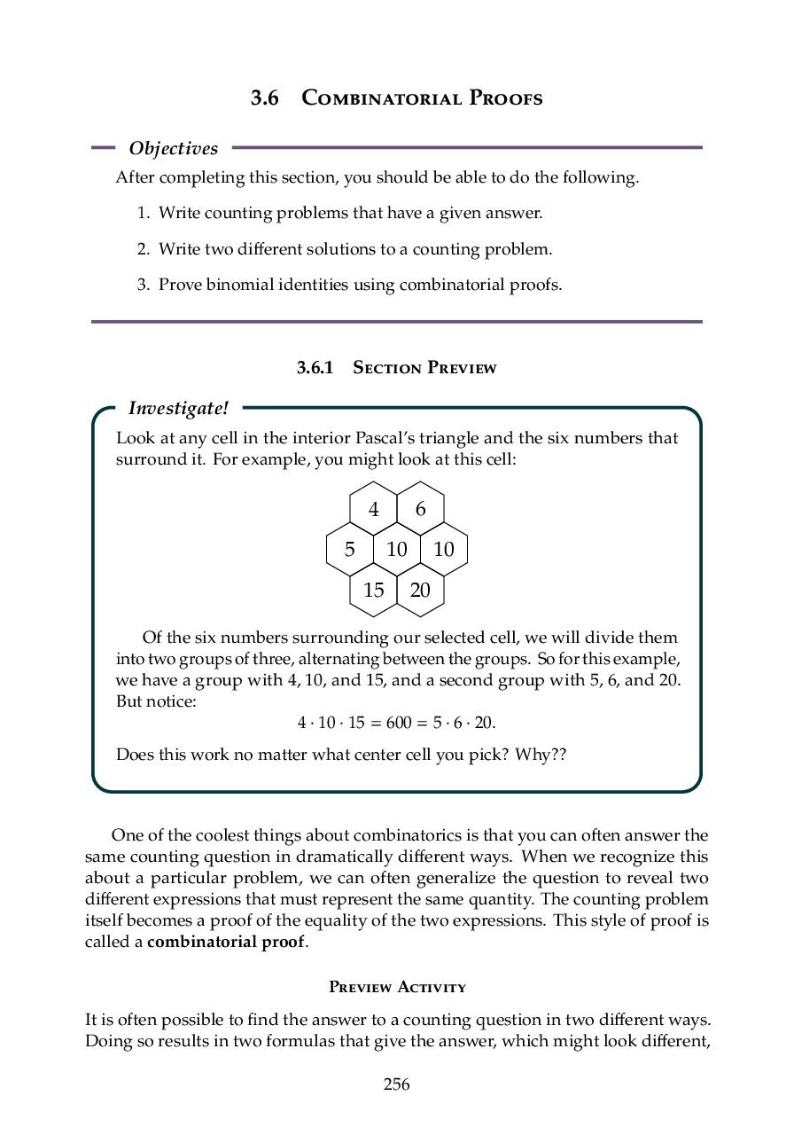 Combinatorial Proofs and Bijections