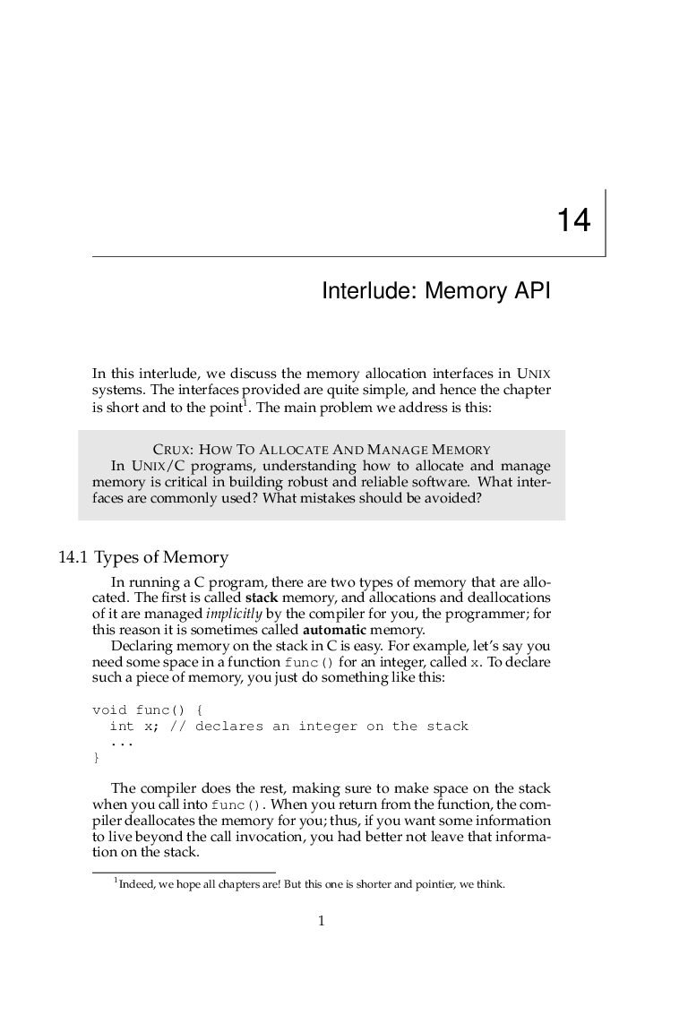 Memory Management – malloc, free and Stack vs Heap in C