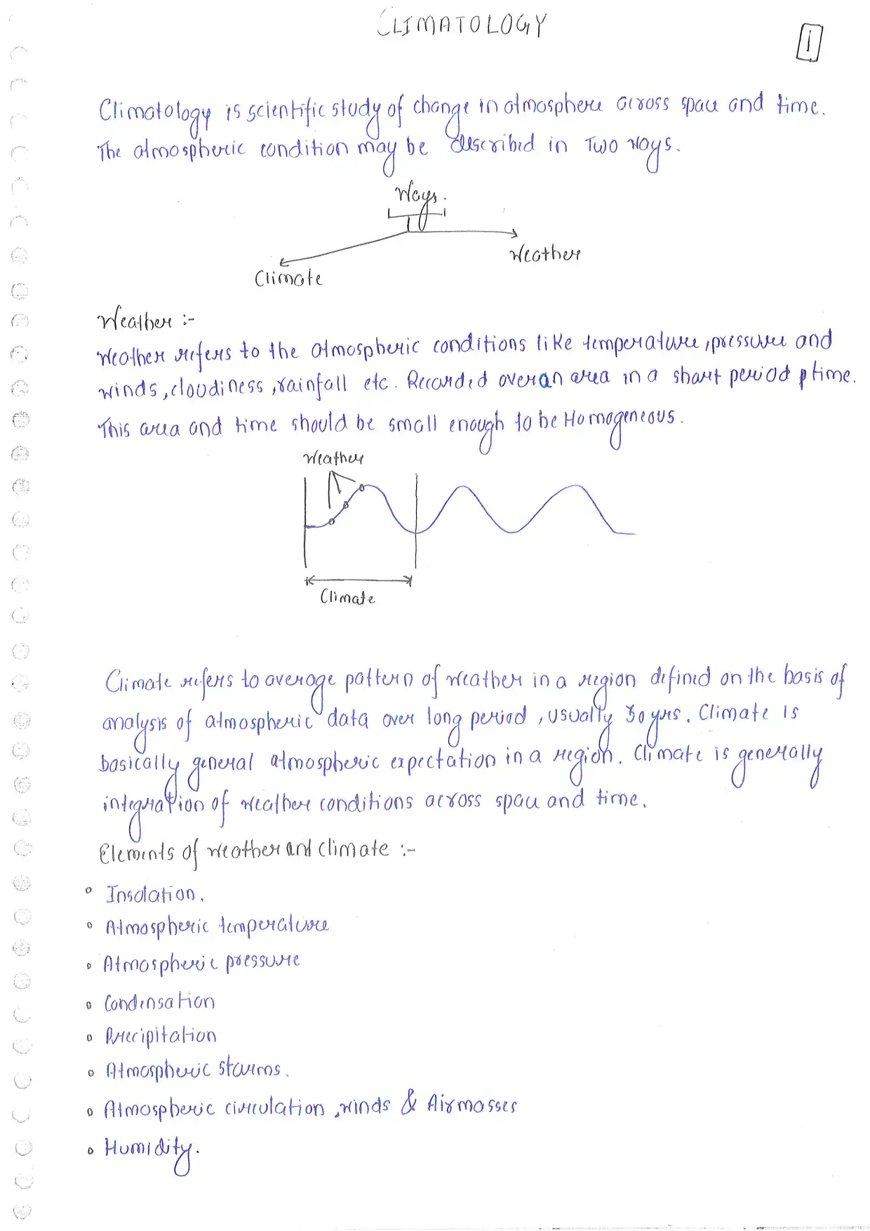 Comprehensive Study On Climatology