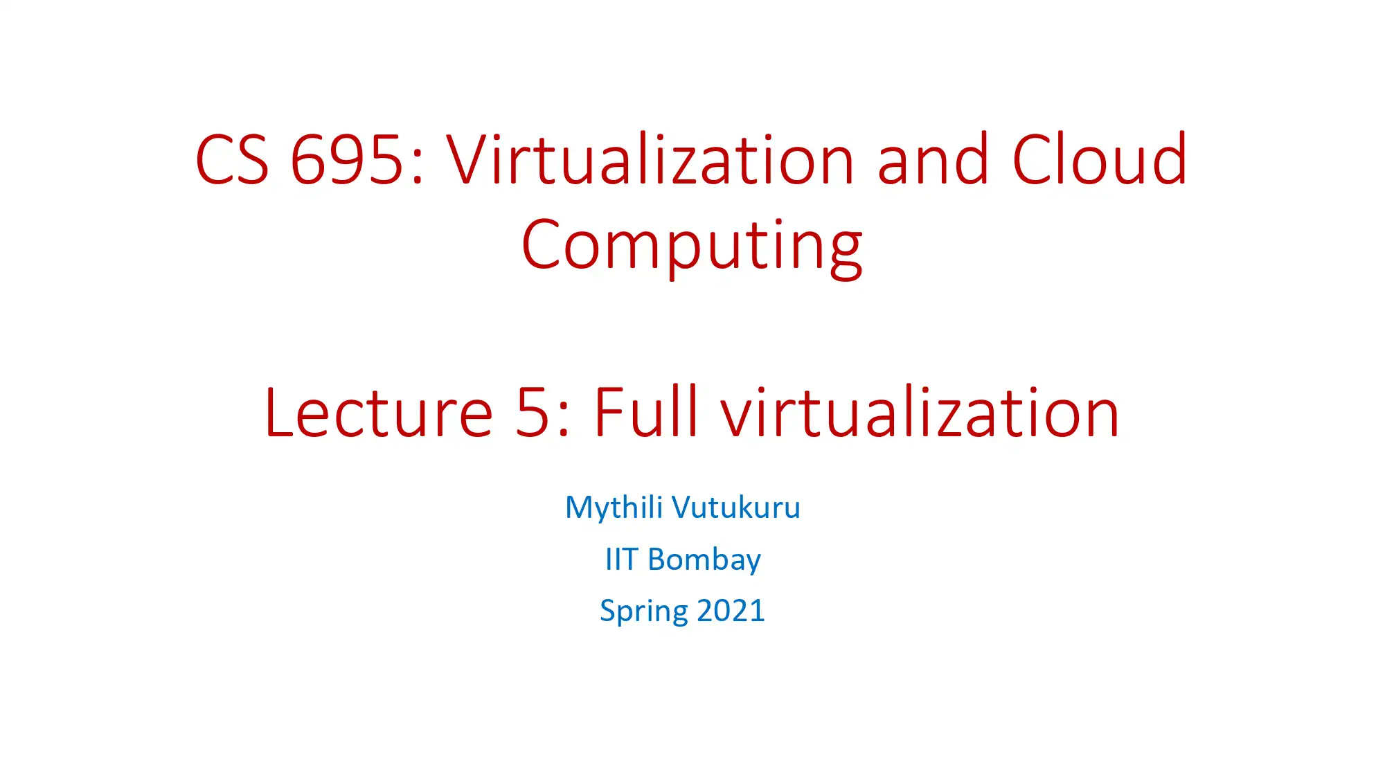 Hardware-Assisted Virtualization with KVM/QEMU