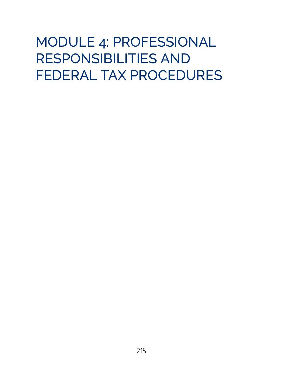 4.1 – Tax Research and Source of Tax Authorities