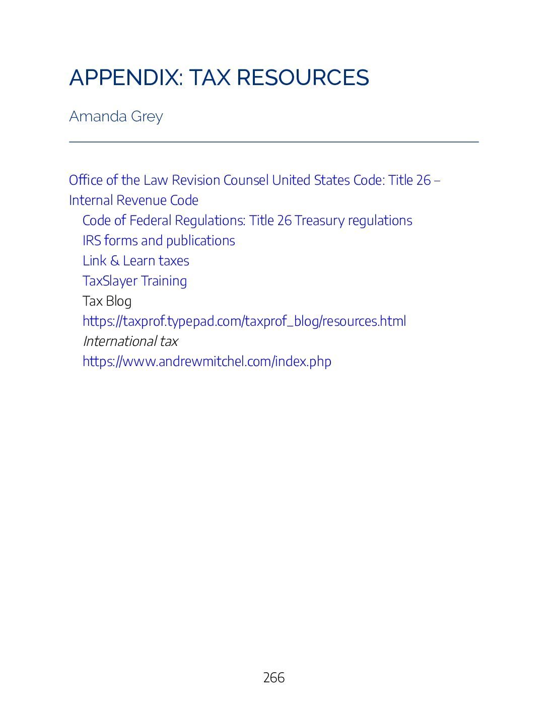 Appendix 2 – Tax Resources and Tax Forms